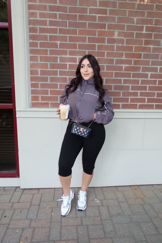 Mia Cropped Windbreaker